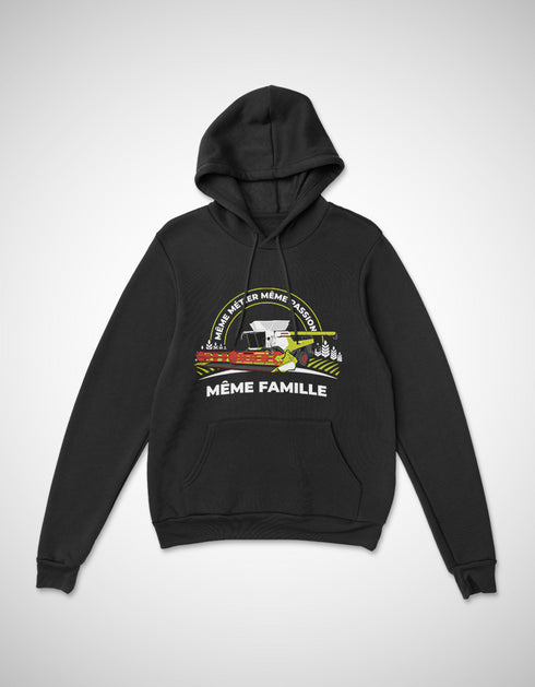 Moissonneuse Blanche et Verte pull unisexe